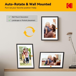 Cadru foto digital Kodak 10,1 inch WiFi, 32GB, touchscreen 1280x800 - Img 6