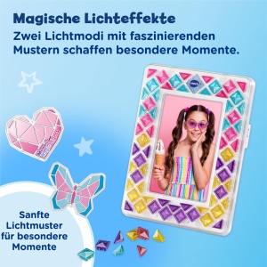 Cadru foto personalizabil VTech Mosaic Magic Lights, cu 70 pietre colorate, 12 melodii - Img 3