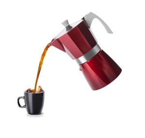 Cafetiera IBILI Evva Red 3 cesti 150 ml compatibila cu plite inductie - Img 9