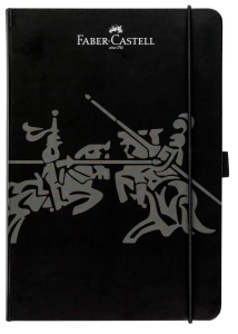 Caiet de notite Faber-Castell 20502, 194 pagini, 100 gm, negru - Img 2