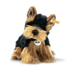 Caine de plus Steiff Herkules Yorkshire Terrier, 24 cm, maronegru
