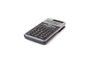 Calculator stiintific Sharp EL-520TG-GY, 12 cifre, alimentare solara si baterie, culoare argintie - Img 2