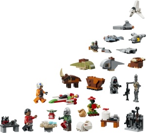 Calendar Advent LEGO Star Wars 2026 75456 293 piese, pentru copii 6 - Img 7