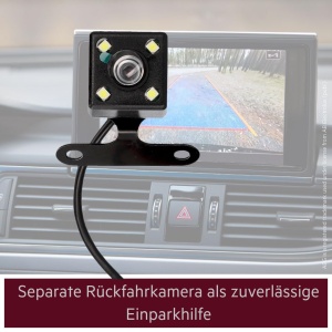 Camera auto AEG Dashcam DC 2, Full HD, display IPS de 4, cu asistenti de siguranta - Img 5