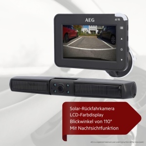 Camera auto AEG RV 43 Wireless Solara Night Vision LCD 43 inch - Img 2