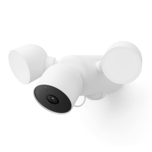Camera de Securitate Inteligenta Google Nest Cam cu Fluturi, 1080p, Alb