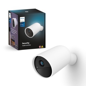 Camera de supraveghere Philips Hue Secure, 1080p, wireless, alba