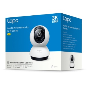 Camera de supraveghere Tapo TC74, 3K 5MP, Wi-Fi, PanTilt, Nocturna - Img 2