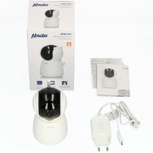 Camera suplimentara Alecto DVM-275C pentru babyphone, alb, cu functie de inclinare si rotire - Img 5