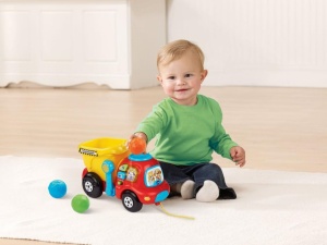 Camion de jucarie VTech Kipplaster - Invatare culori si numere - Img 6