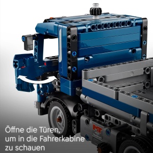 Camion de Teren LEGO Technic 42203, 462 piese, albastru, pentru copii de la 9 ani - Img 5