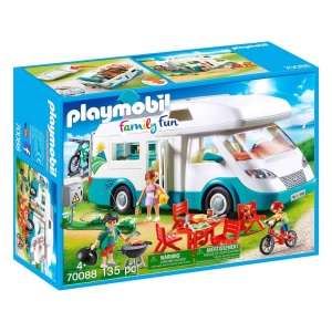 Camioneta de familie PLAYMOBIL 70088 cu accesorii de camping, 135 piese - Img 4