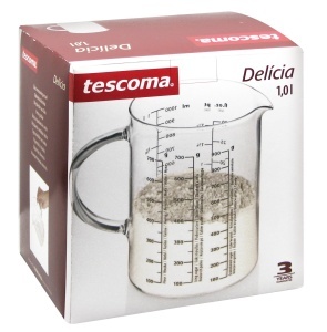Cana de masurat Tescoma Delicia 1l din borosilikat, rezistenta la caldura - Img 4