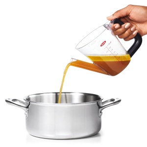 Cana de separare a grasimii OXO Good Grips, 500 mL, cu masuratori - Img 7