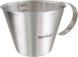 Cana gradata Zenker FCK44992 500ml inox cu maner si cioc - Img 4