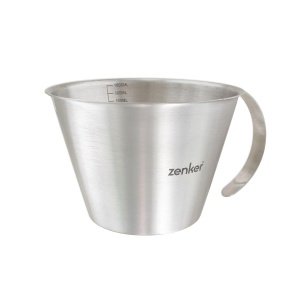 Cana gradata Zenker FCK44993 1 litru otel inoxidabil argintiu 20x15x10 cm - Img 4