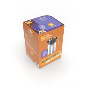 Cana termica Rohe Isidor, 1.40 l, inox, negru mat - Img 5