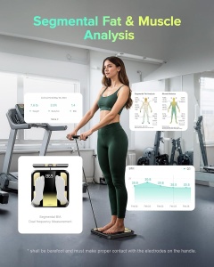 Cantar de baie digital RunSTAR, 180kg, 8 electrozi, analiza 28 de parametrii - Img 5