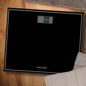 Cantar de baie electronic Salter 9207 BK3R, capacitate 150 kg, sticla securizata, negru - Img 8