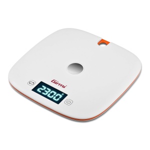 Cantar de bucatarie digital Girmi PS0200 Alb 5 kg TARA Display mare - Img 3