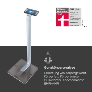 Cantar de diagnostic Beurer BF 1000 SuperPrecision, cantar precis de baie pentru analiza intregului corp cu aplicatie, masurarea procentului de grasime viscerala, afisarea separata a partilor individuale ale corpului - Img 3
