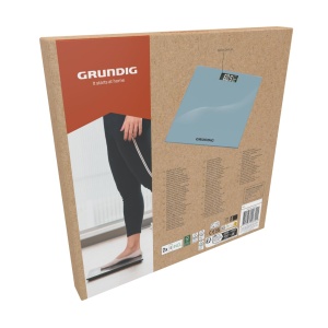 Cantar de persoane Grundig Capacitate 180 kg, Display LCD, Sticla temperata - Img 3