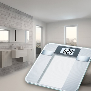 Cantar digital Beurer BG 13 analiza corporala LCD mare masurare greutate grasime apa masa musculara BMI - Img 5