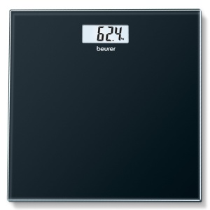 Cantar digital Beurer GS 10 Black sticla securizata design modern capacitate 180 kg