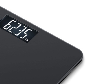 Cantar digital Beurer PS 240 Soft Grip Negru Display iluminat Capacitate 180 kg - Img 2