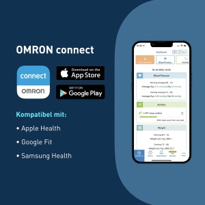 Cantar digital OMRON HN300T2 Bluetooth pentru greutate si BMI conectivitate smartphone - Img 4