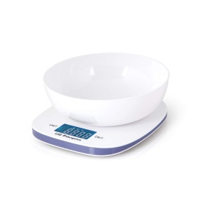 Cantar electronic Orbegozo PC1014, capacitate 5 kg, display LCD, alb - Img 1