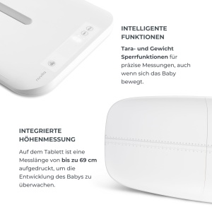 Cantar inteligent pentru mama si copil Nuvita 1330 PrimiPesi, Bluetooth, design modern - Img 7