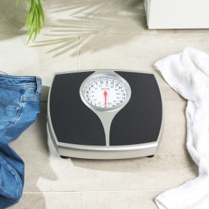 Cantar mecanic Salter 148 BKSVDR, platforma mare, capacitate 136 kg, negru-argintiu - Img 4
