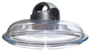 Capac din sticla BALLARINI 26 cm, transparent, cu reglaj pentru aburi - Img 4