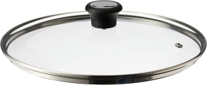 Capac Tefal 28 cm 28097712 Sticla cu Rama din Otel Inoxidabil Rezistent la Cuptor - Img 4