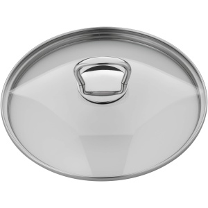 Capac universal WMF 20 cm sticla termorezistenta maner metalic ergonomic