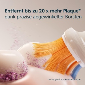 Capete de periuta de dinti Philips Sonicare A3 Premium HX909487, Alb, Pachet 4 bucati - Img 3