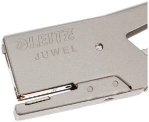 Capsator manual Leitz Juwel 2000 pentru 12 coli design ergonomic metalic - Img 3