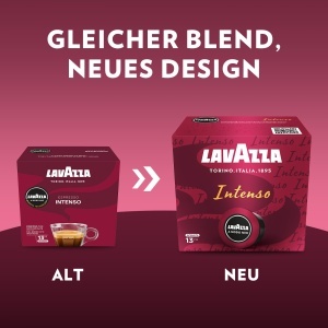 Capsule de cafea Lavazza A Modo Mio Intenso, 16 capsule, intensitate 1313, aroma bogata - Img 2