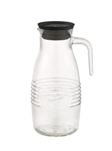 Carafa din sticla APS Old Fashioned, 1.8 litri, 12 cm, H 26 cm