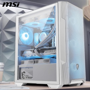 Carcasa Mini-Tower MSI MAG PANO M110R White, ARGB, suport GPU 410 mm - Img 7