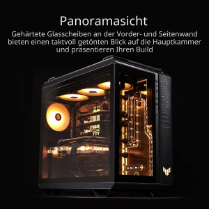 Carcasa PC modulare ASUS TUF Gaming GT502 Plus Alb, ATX, cu USB 3.2 - Img 3
