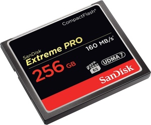 Card CompactFlash SanDisk Extreme PRO 256 GB, VPG 65, 160 MBs - Img 2