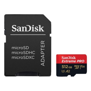 Card microSD SanDisk Extreme PRO 512 GB, A2, V30, U3, 200 MBs - Img 3