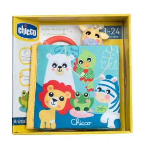 Carte textila Chicco, cu activitati si papusa de mana, pentru copii 0-2 ani - Img 5
