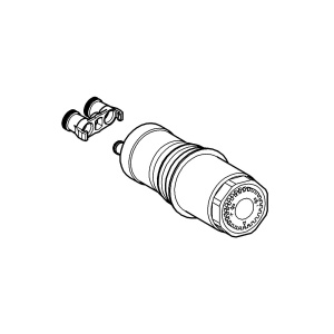 Cartus de schimb GROHE pentru robinete, mecanism silentios, tehnologie EcoJoy - Img 2