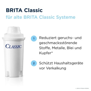 Cartus Filtru BRITA Classic 3x - Reducere Kalk, Clor si Gusturi Neplacute - Img 4