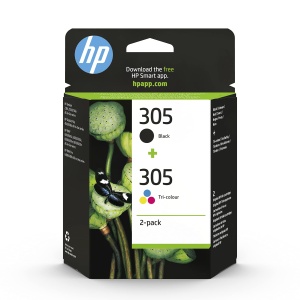 Cartus imprimanta HP 305 Multipack Negru si Tricolor Original Compatibilitate Extinsa
