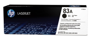 Cartus Toner Original HP 83A CF283A pentru LaserJet Pro M125M127M201M225, Negru