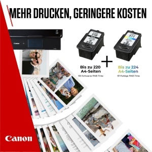 Cartuse Canon PG-510CL-511 Set Negru Color si 50 Coli Hartie Foto 10x15cm - Img 5